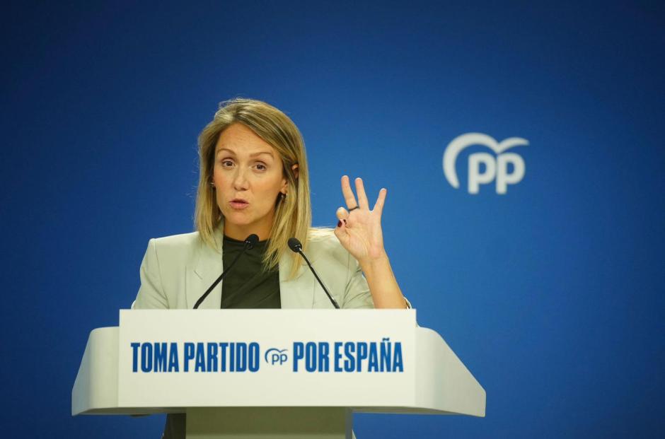 La vicesecretaria de Coordinación Sectorial del PP, Alma Ezcurra