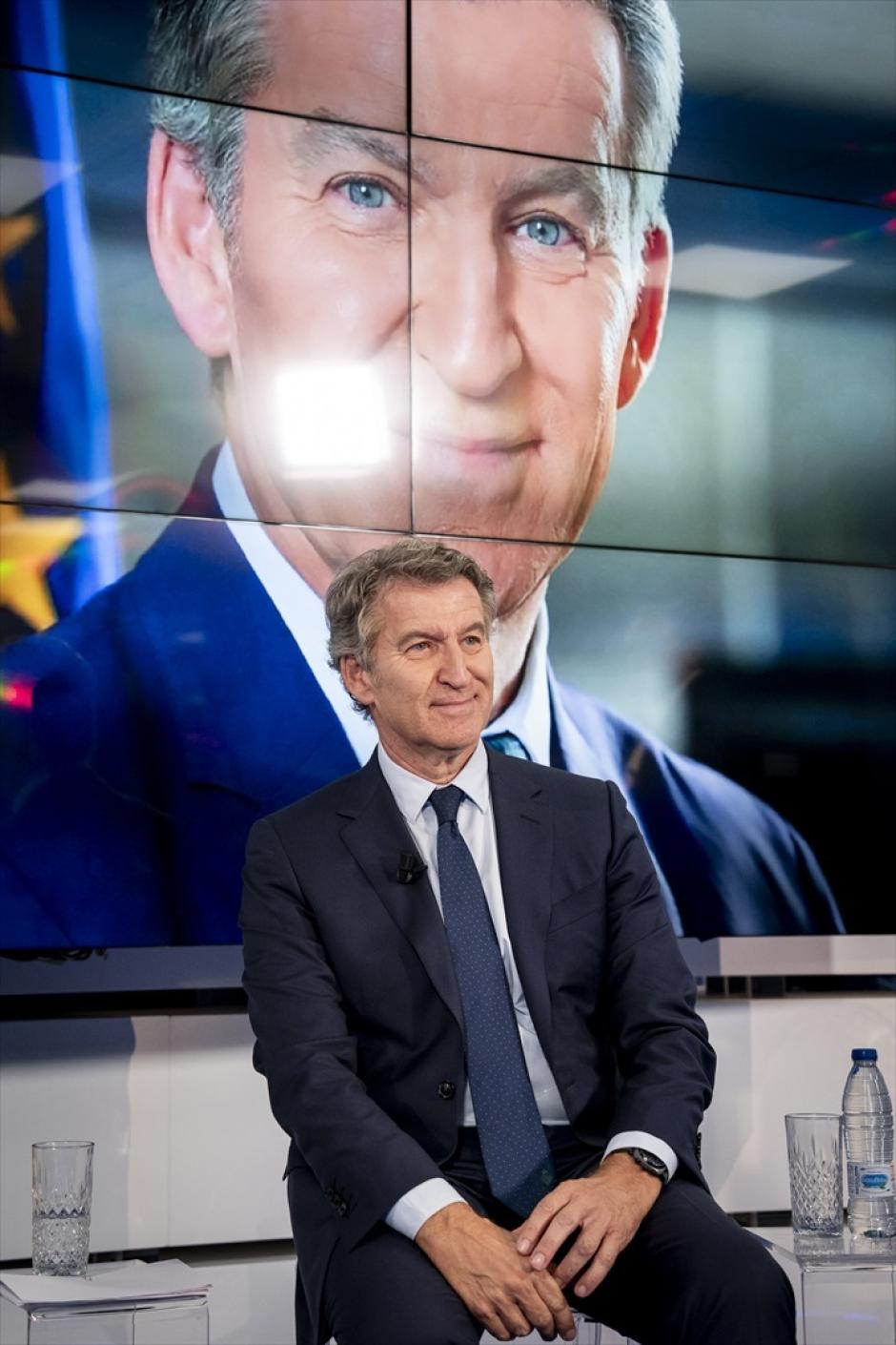 El presidente del Partido Popular, Alberto Núñez Feijóo