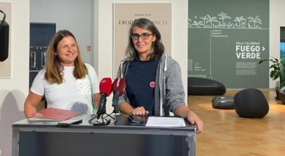 Las responsables de Eroding Franco