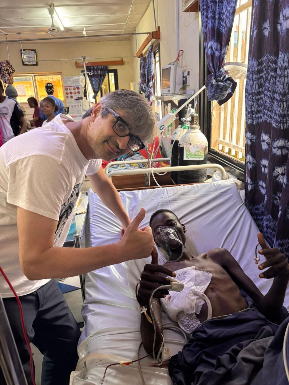 Diego González Rivas, en Sierra Leona
