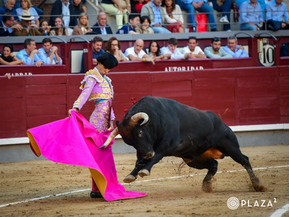 Sergio Sánchez, este jueves en Las Ventas