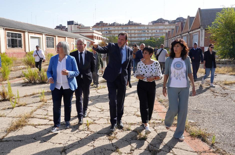 Puente y Redondo, en un acto en Valladolid que competía a Rodríguez y Robles