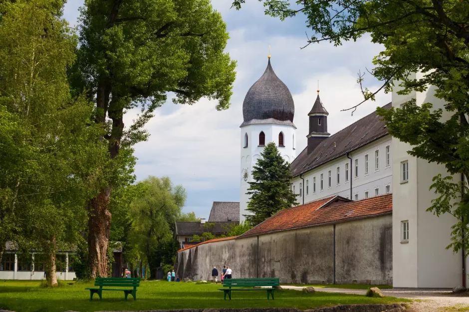 Abadía de Frauenwörth en Chiemsee, Alemania