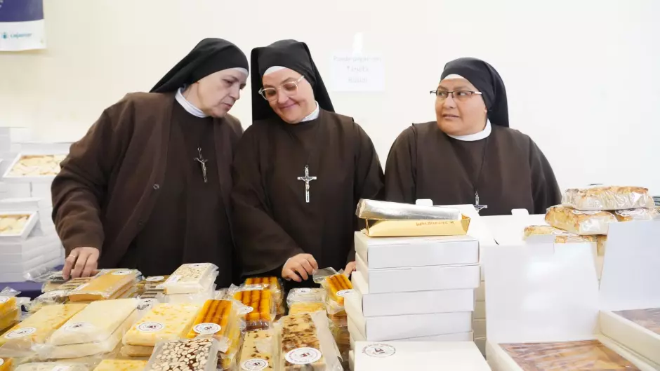 Imagen de la inauguración de la IX Feria Dulces Conventos