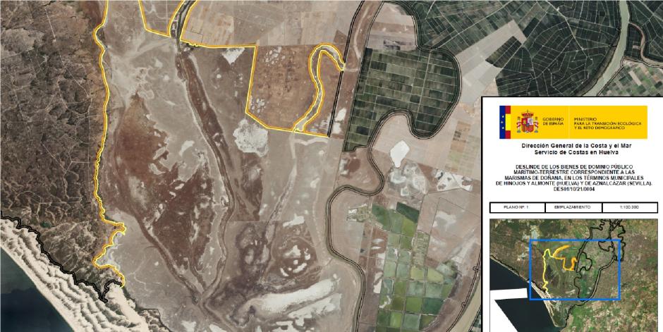 Los terrenos afectados abarcan gran parte del Parque Nacional
