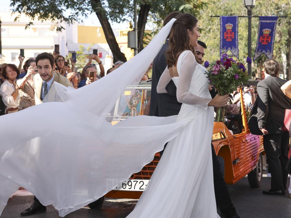 Blanca Llandres, con un vestido de Nicolás Montenegro