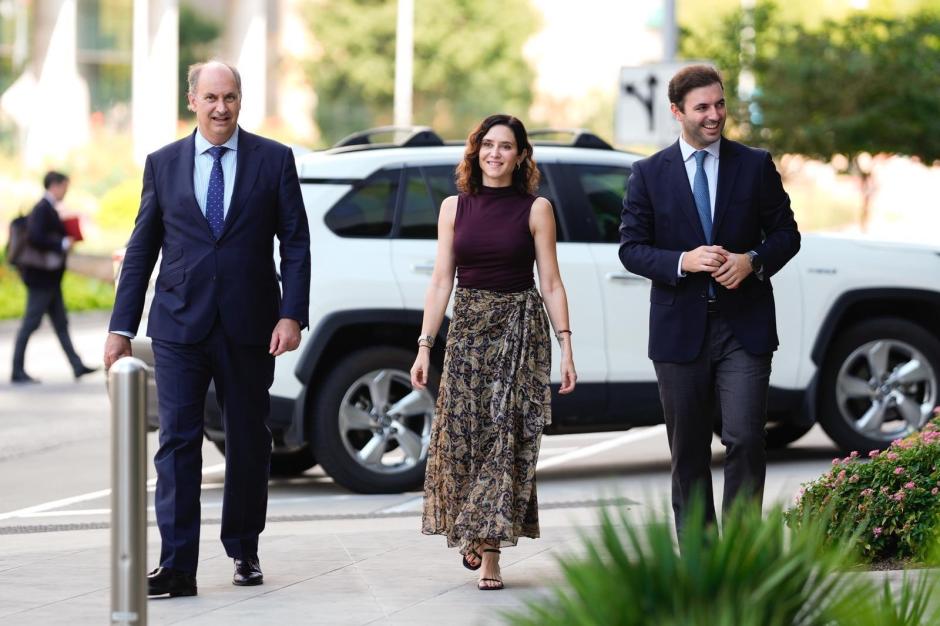 La presidenta Isabel Díaz Ayuso