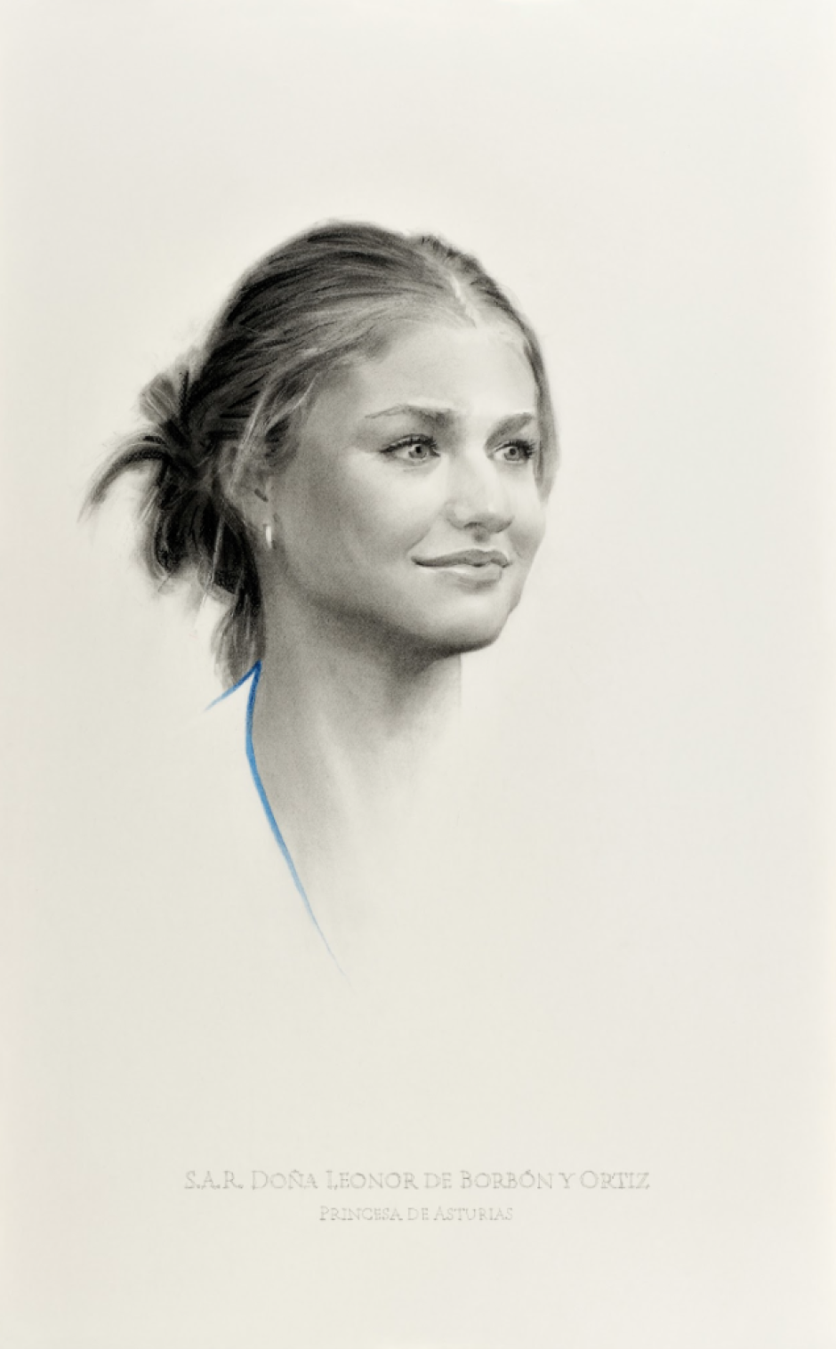 Artista: Fernando García Monzón Título: Mayoría de edad Técnica: Lápiz & barra, conté y lápiz de grafito sobre papel canson Tamaño: 80x50