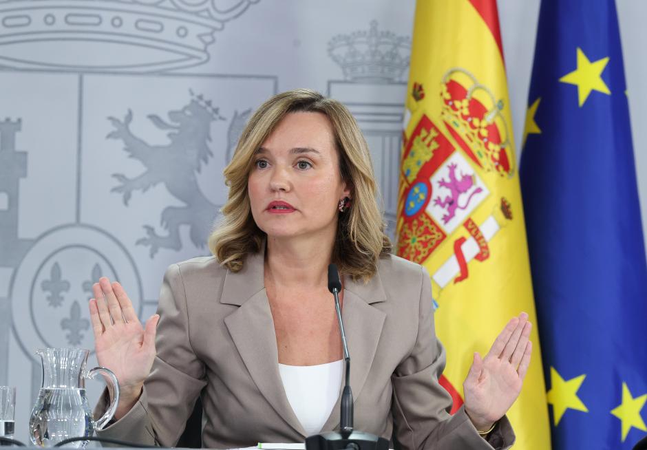 La ministra de Educación, Formación Profesional y Deportes, Pilar Alegría