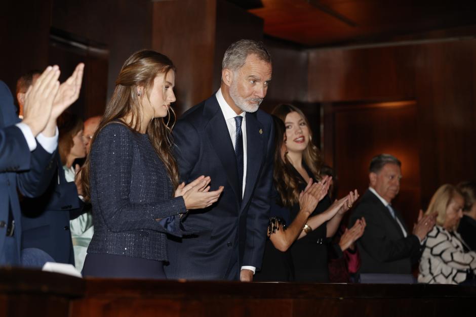 Don Felipe, Doña Leonor y la Infanta, este jueves en Oviedo