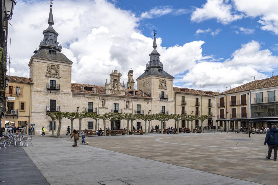 Plaza Mayor de El Burgo de Osma.
