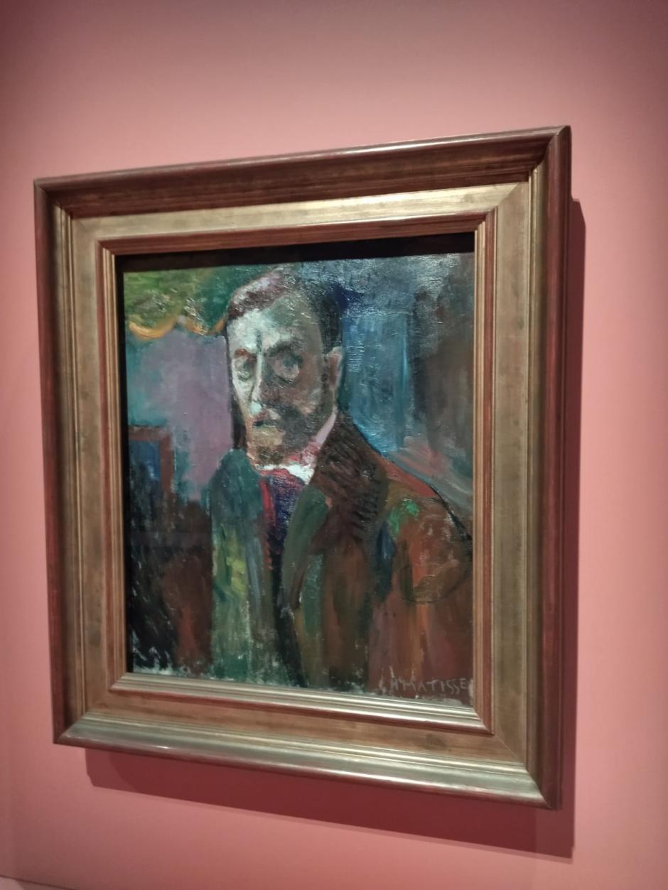 Autorretrato de Matisse (1900)