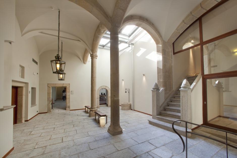 Interior del Parador de Cáceres.