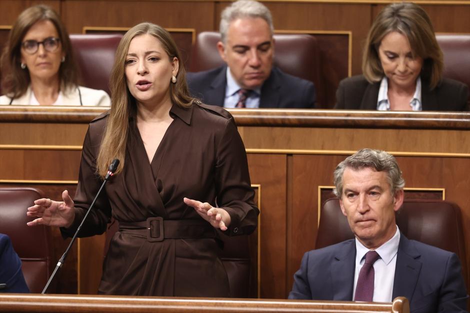 La portavoz del PP en el Congreso, Ester Muñoz