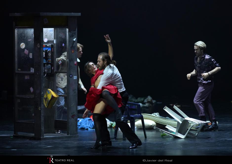 Escena de El mandarín maravilloso