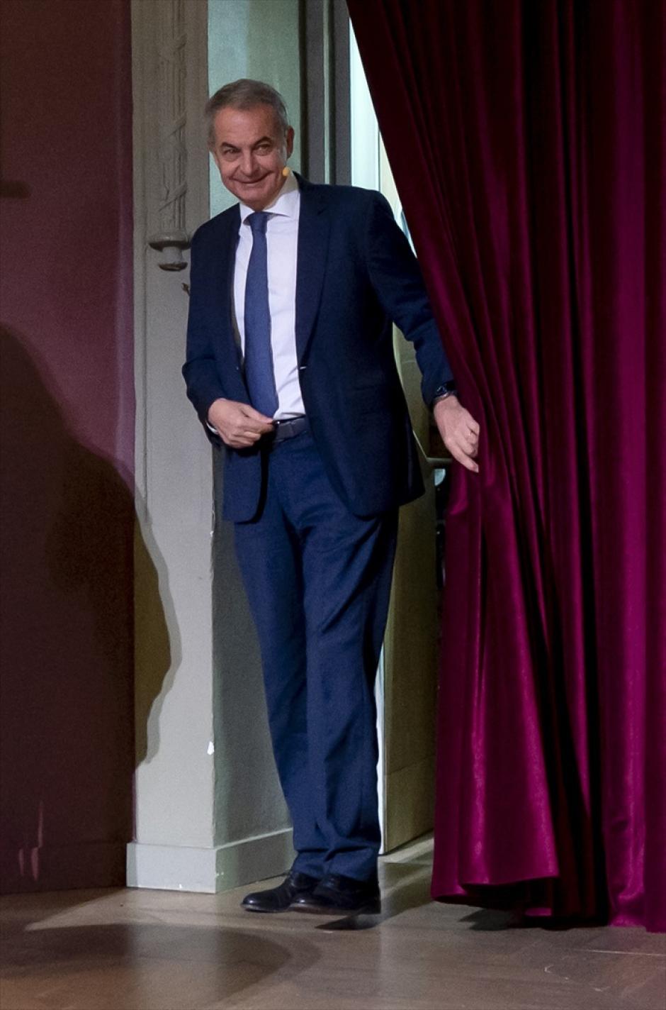 El expresidente del Gobierno José Luis Rodríguez Zapatero participa en ‘Los Desayunos del Ateneo’