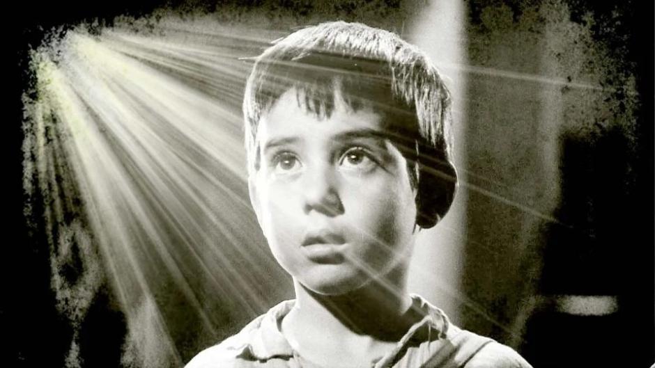 Escena de la película de 1955, "Marcelino, pan y vino"