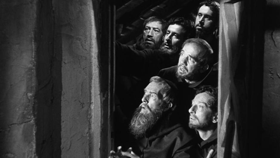 Escena de la película de 1955, "Marcelino, pan y vino"