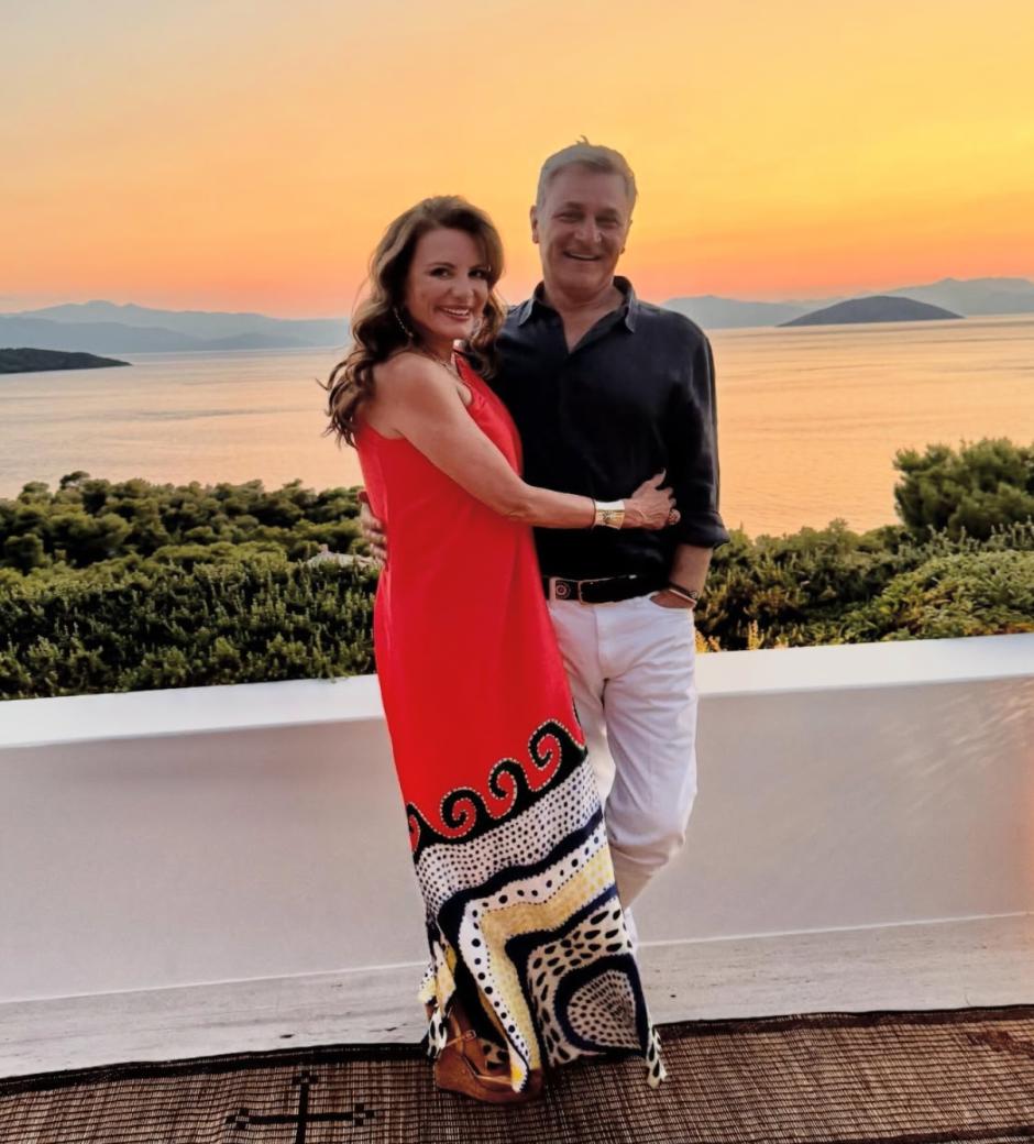 Emma Roig y su marido