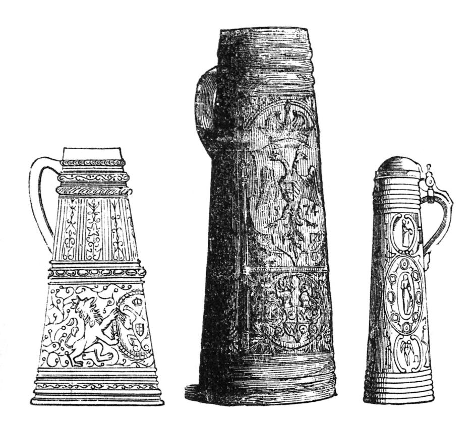 Jarras de cerveza de piedra