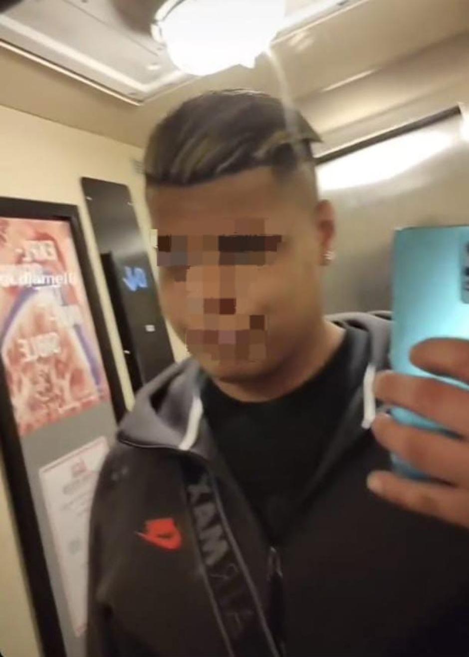 Selfie del principal acusado por vejar a Eva en Alicante