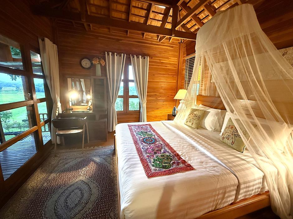 Cabaña dormitorio del hotel Nan Seasons.