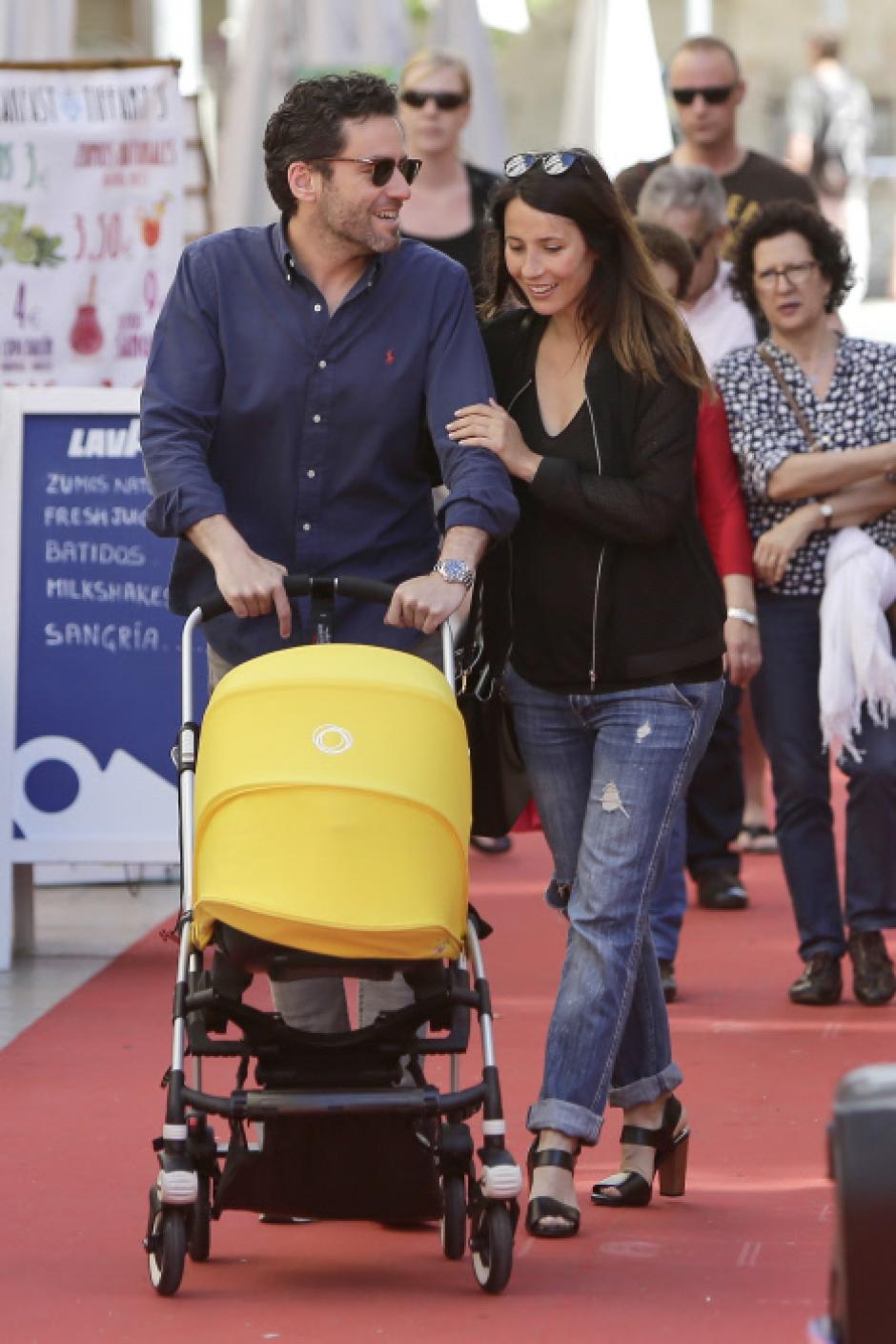 La actriz Bárbara Goenaga y el político Borja Semper