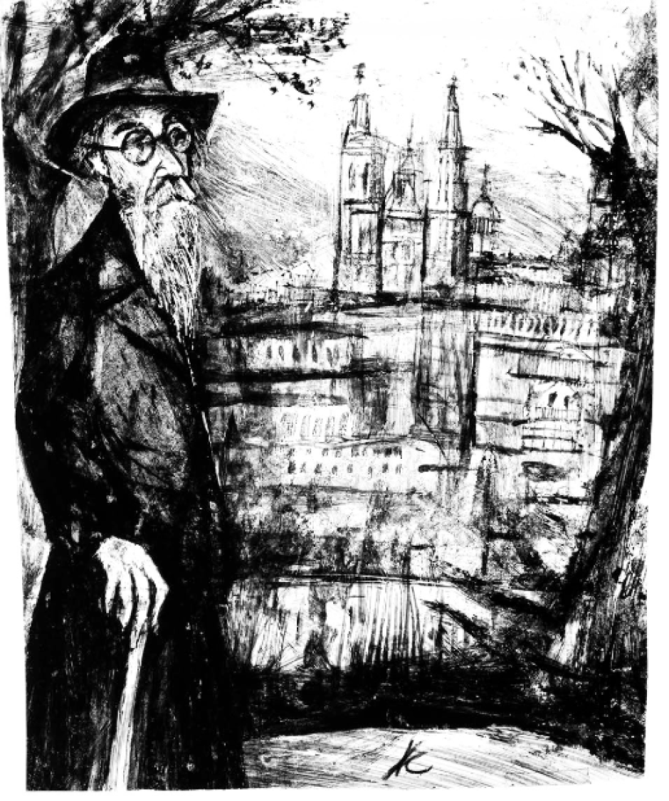 Ilustración de Valle Inclán