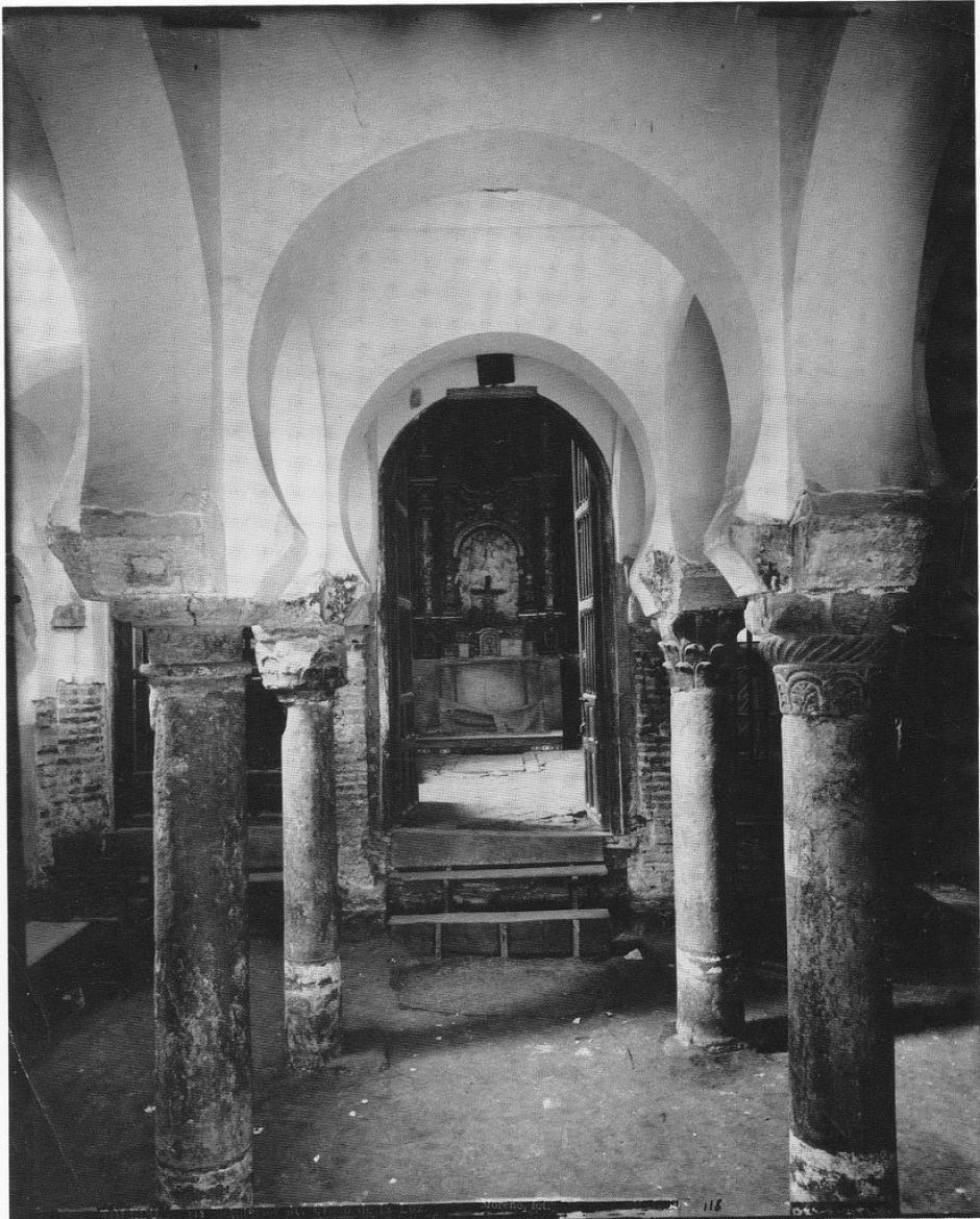 Mezquita del Cristo de la Luz (Toledo), hacia 1885