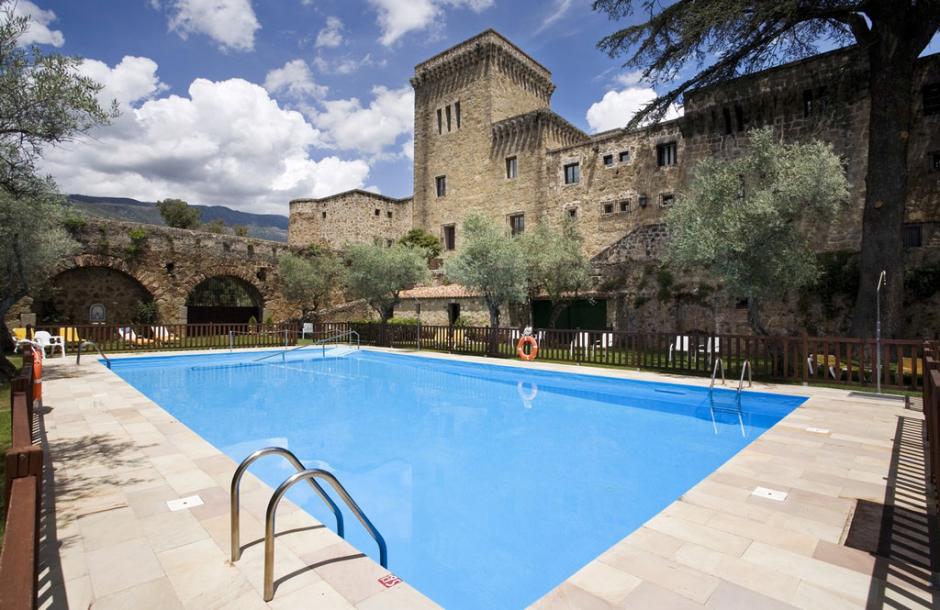 Piscina del Parador de Jarandilla de la Vera.