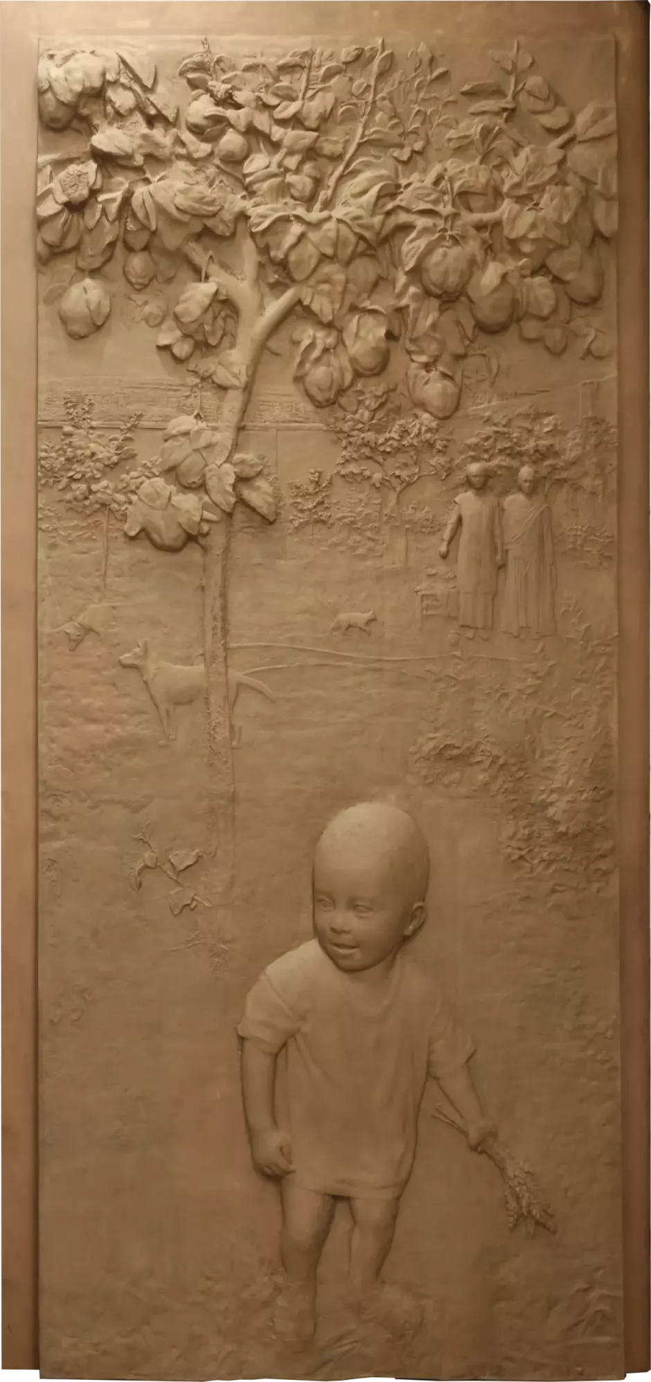 Relieve de la puerta del Niño Jesús