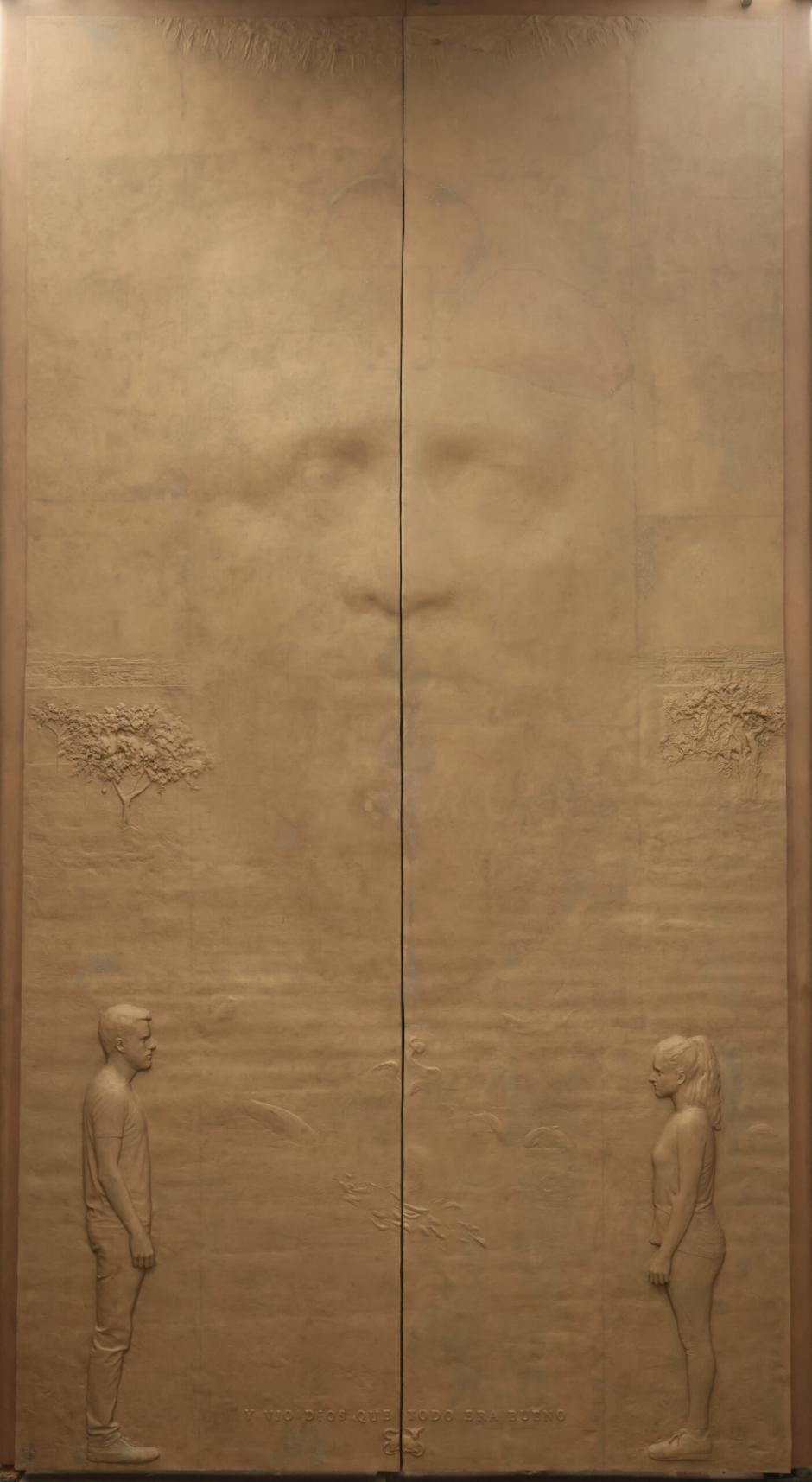 Puertas de Antonio López para la Catedral de Burgos