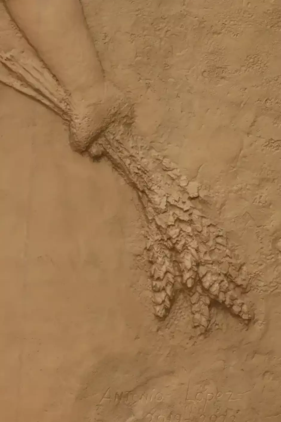 Detalle puerta espiga