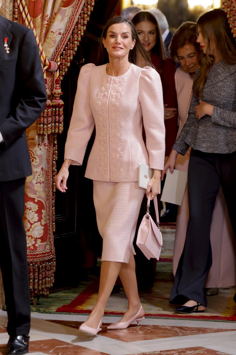 La Reina Letizia, impecable, una vez más