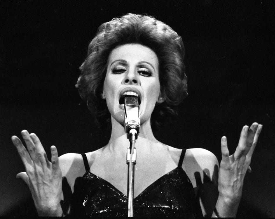 La cantante Ornella Vanoni