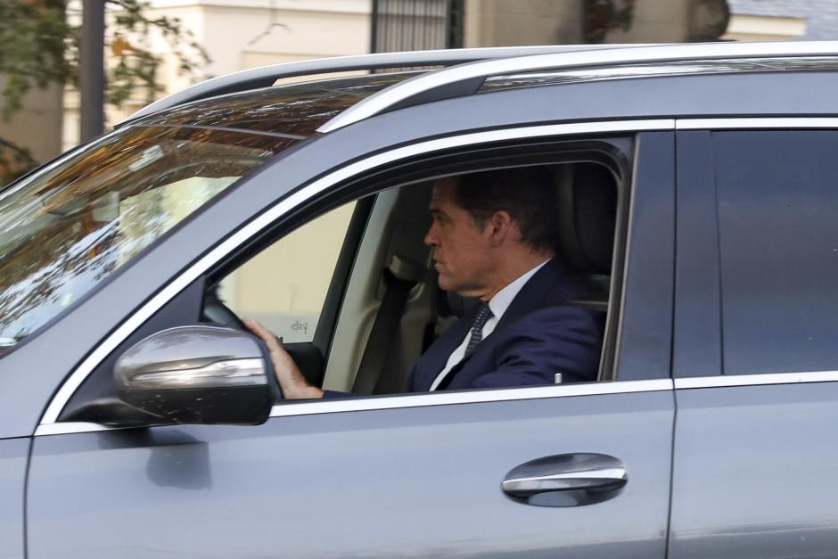 Luis Alfonso de Borbón también ha acudido al almuerzo de El Pardo