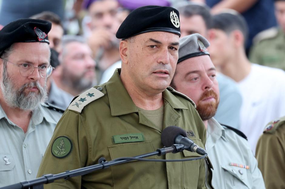 El teniente general Eyal Zamir, jefe militar de Israel