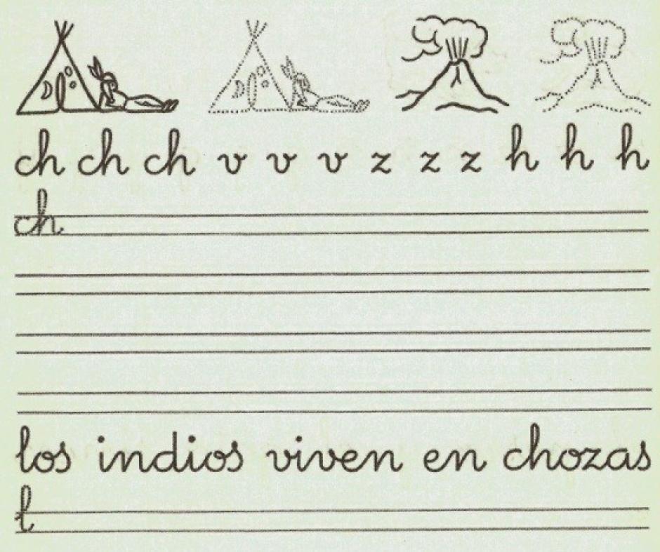 Una de las frases políticamente incorrectas que tenían los Cuadernillos Rubio