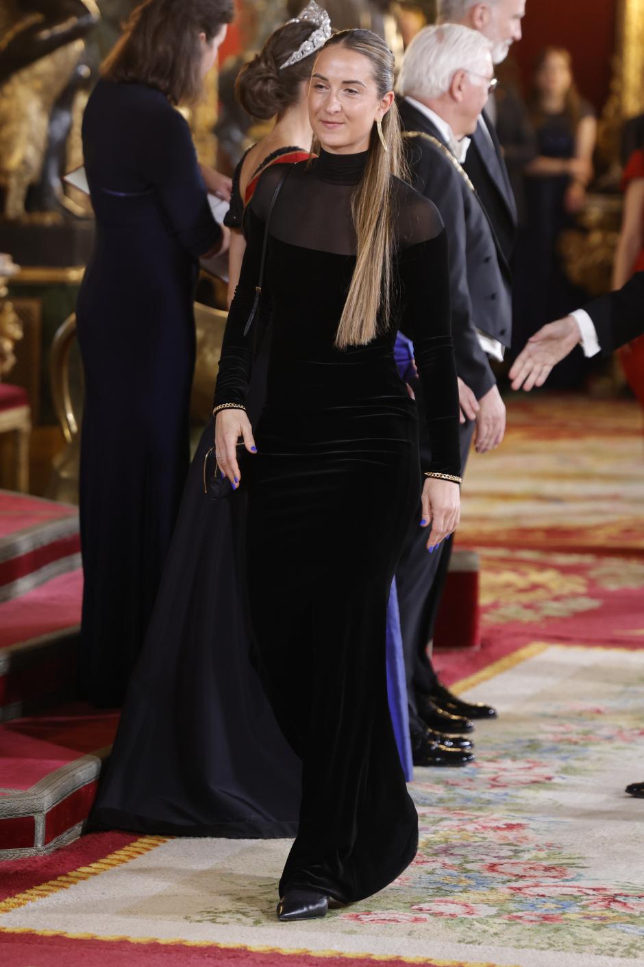 during a gala dinner at RoyalPalace due to the official trip of Germany Republic President to Spain in Madrid on Wednesday, 26 November 2025.