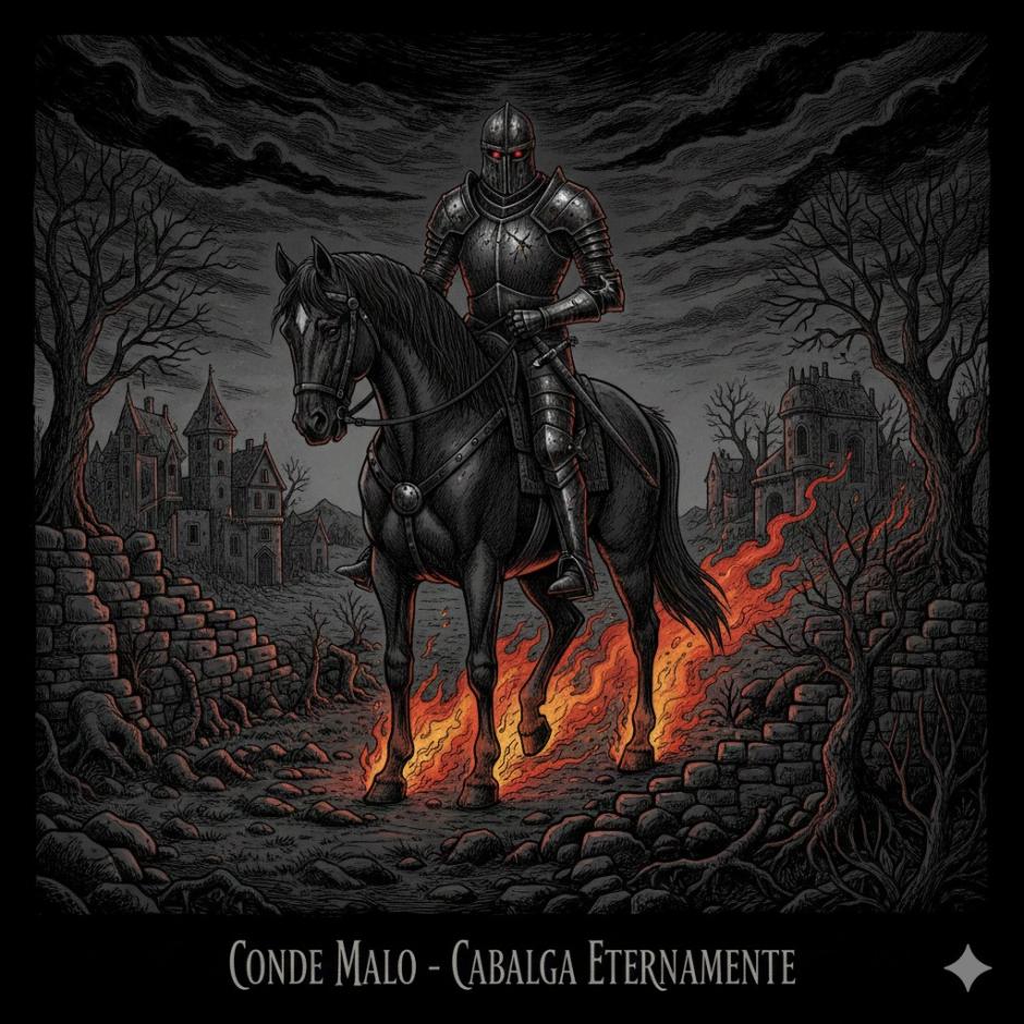 Ilustración realizada con IA del Conde Malo del Maresme