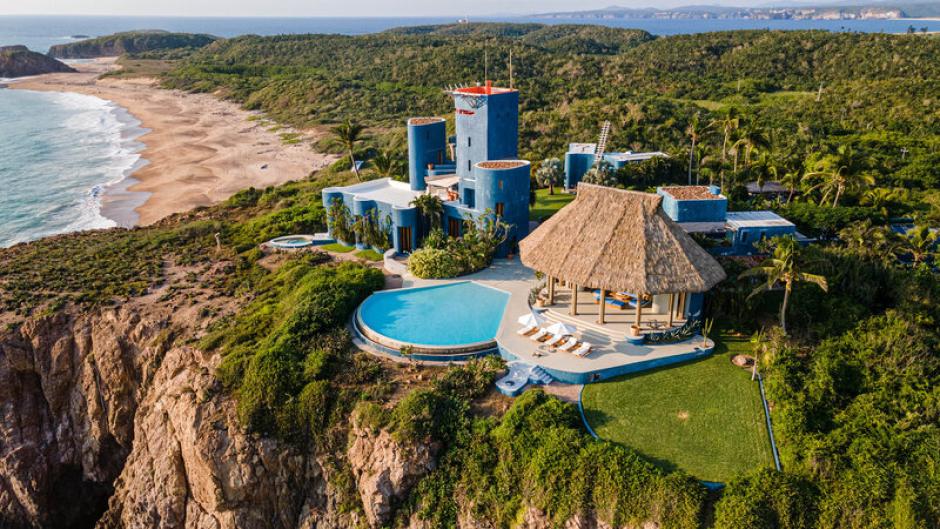 La villa Tigre del Mar en Careyes.