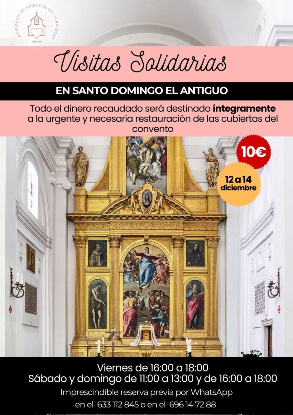 Visitas Solidarias convento Santo Domingo el Antiguo