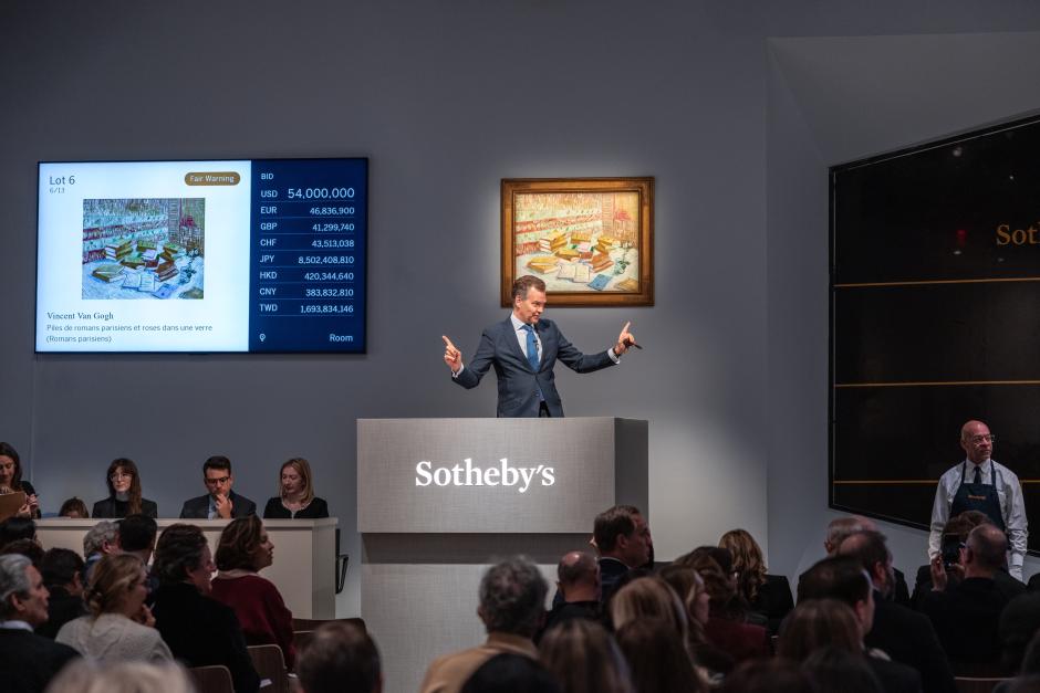 Una subasta en Sotheby's