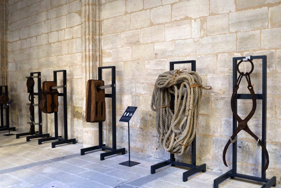 Herramientas con las que se levantó la Catedral de Segovia hace 500 años