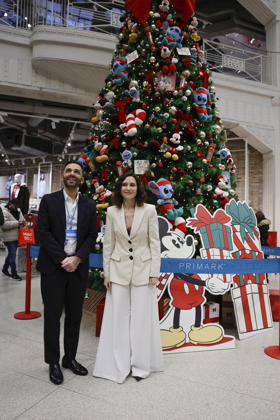 Isabel Diaz Ayuso during Primark 10th anniversary in Madrid on Thursday, 11 Decembe 2025.