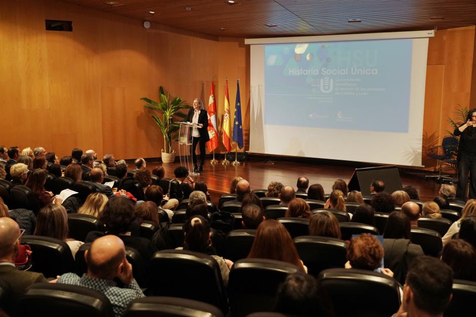 Jornada 'Historia Social Única. La innovación tecnológica al servicio de las personas de Castilla y León'