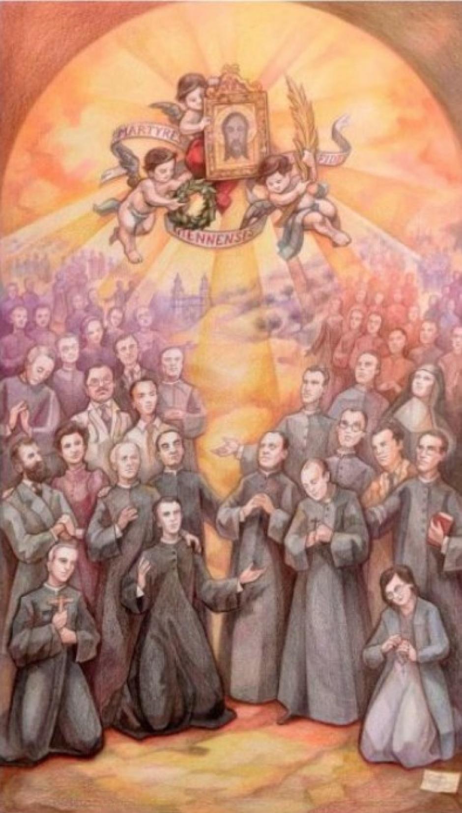 Cartel de la beatificación