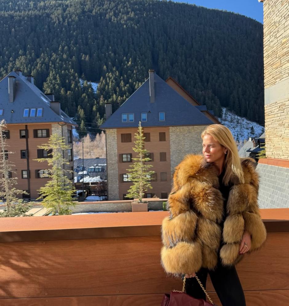 Amelia Bono en Baqueira