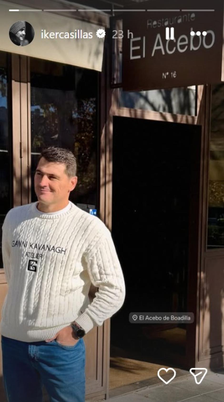 Iker Casillas en Boadilla del Monte