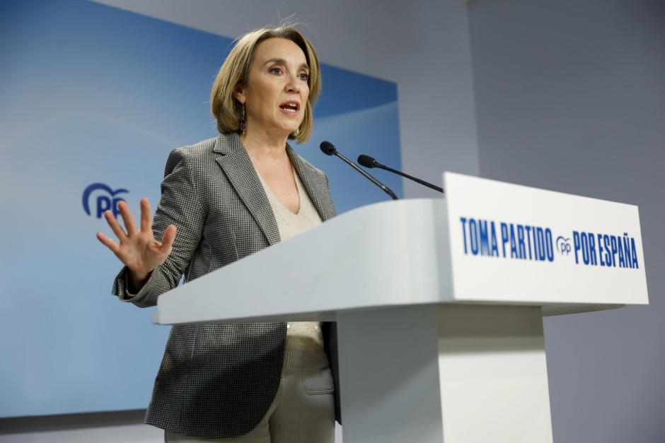 La vicesecretaria de Regeneración Institucional del PP, Cuca Gamarra